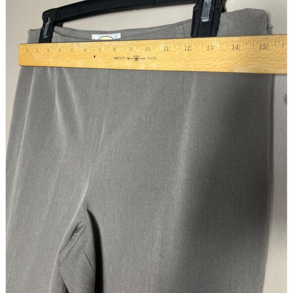 Talbots Ankle Pants Taupe Stretch Minimalist Basic Career Capsule Womens 6 - Picture 4 of 8